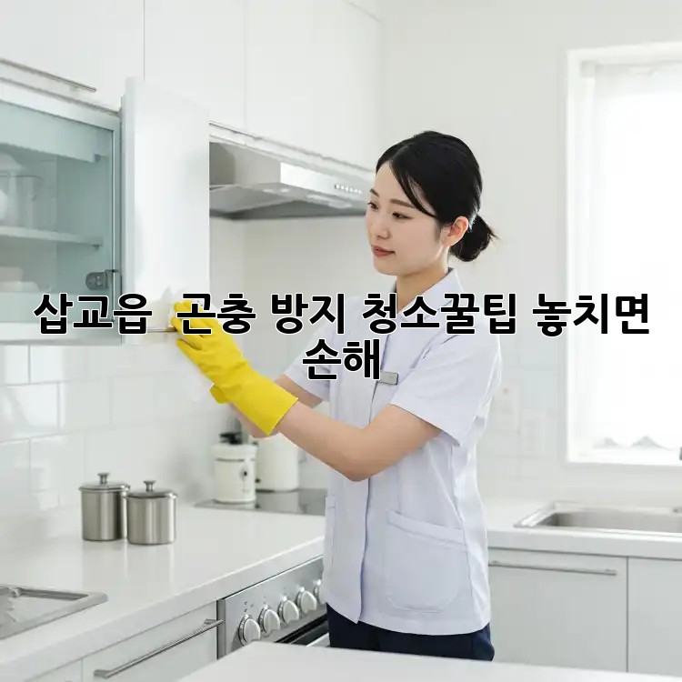 삽교읍 🏡 곤충 방지 청소🧹꿀팁! 놓치면 손해💥