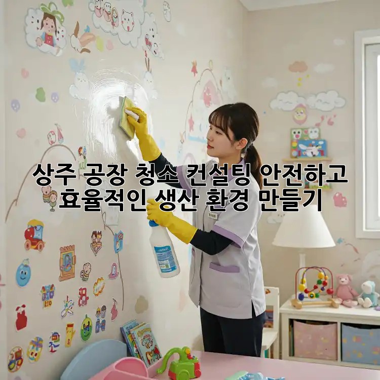 상주 공장 청소 컨설팅: 안전하고 효율적인 생산 환경 만들기