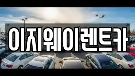 서울 마포구 도화동 렌트카 전문 이지웨이렌트카