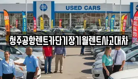 충북 청주시 상당구 영동 장기렌트카 전문 청주공항렌트카단기장기월렌트사고대차